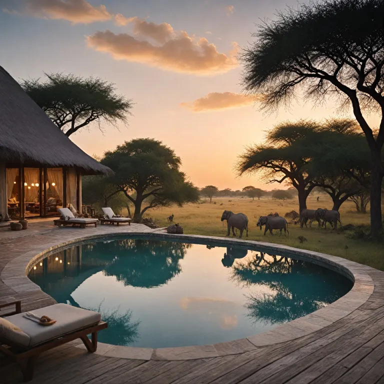 Luxury hotels with spa experiences in Botswana: elegance, wellness, and safari adventure