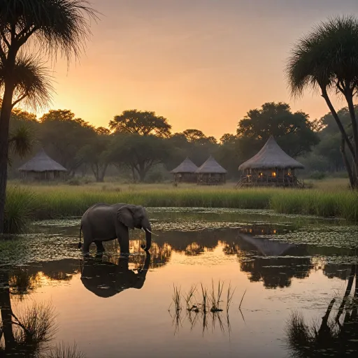Camp Okavango: an elegant water wilderness retreat in the heart of the delta