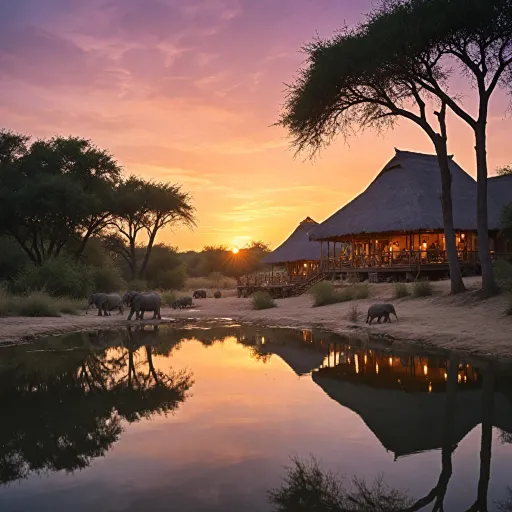 Kambaku River Sands Lodge: an elegant riverfront safari retreat in Greater Kruger