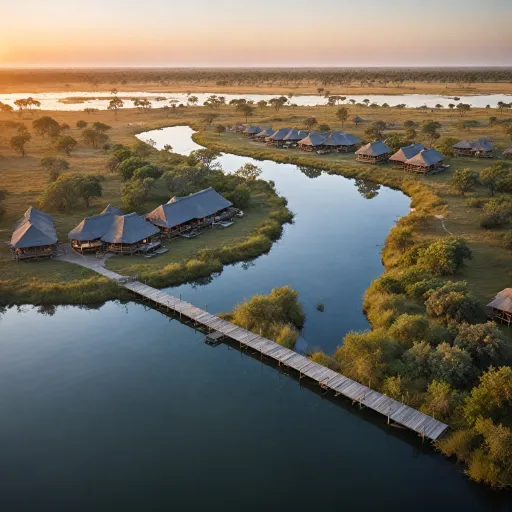 Where exactly is the Okavango Delta located and how to plan a luxury stay